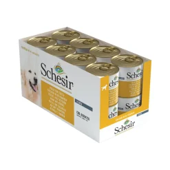 16x Schesir Hondenvoer Kip Pompoen in Gelei 285 gr