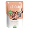 12x Schesir Kattenvoer Pouch Tonijn - Zalm in Gelei 85 gr