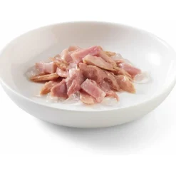 12x Schesir Kattenvoer Tonijn en Ham in Gelei 85 gr