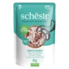 12x Schesir Kattenvoer Tonijn - Zeebrasem in Gelei 85 gr