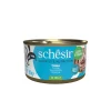 12x Schesir Kattenvoer Tonijn in Gelei 85 gr
