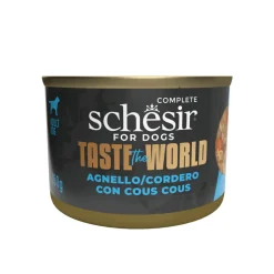 8x Schesir Taste The World Hond Lamsvlees & Couscous 150 gr