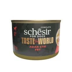 8x Schesir Taste The World Hond Asian Stir Fry 150 gr