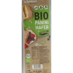 3x Schnitzer Panini Active Oat Biologisch 180 gr