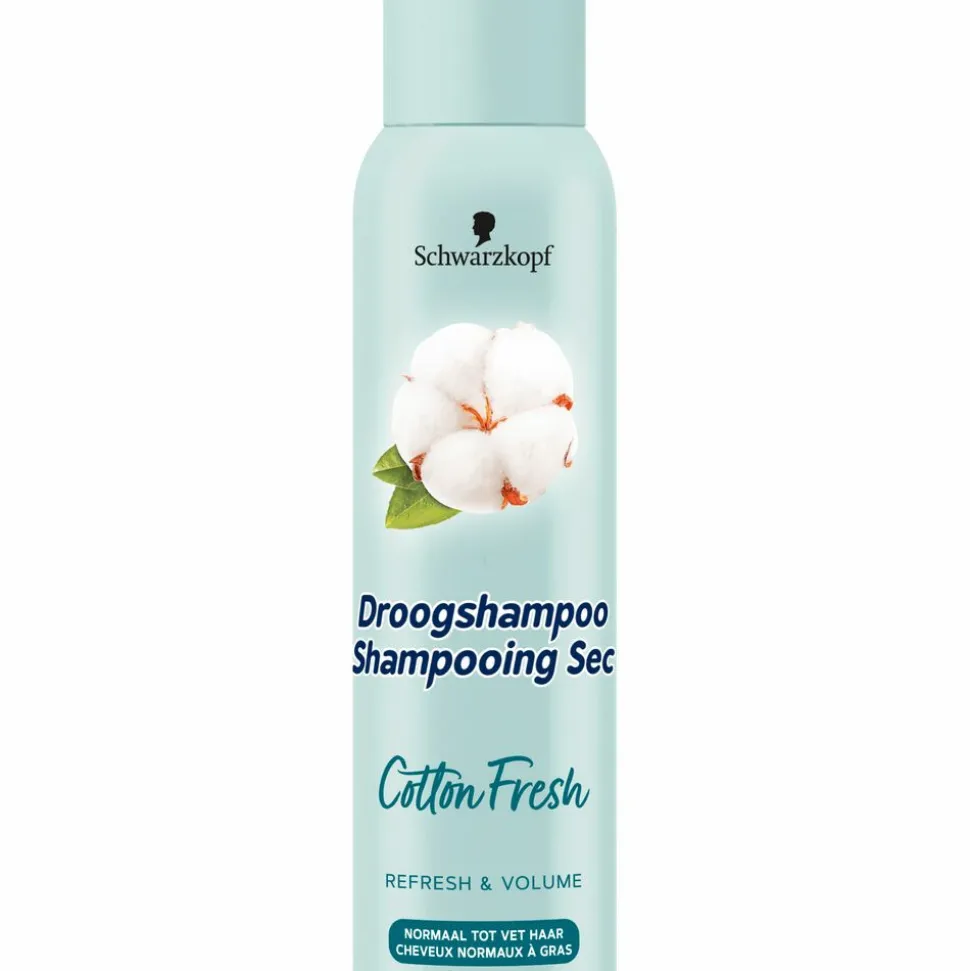 6x Schwarzkopf Droogshampoo Cotton Fresh 150 ml