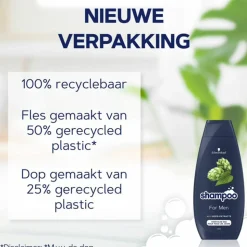 5x Schwarzkopf For Men Shampoo 400 ml