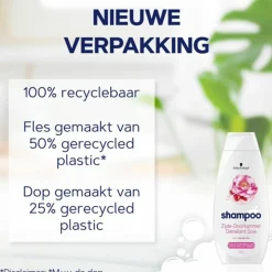 5x Schwarzkopf Zijde-Doorkammer Shampoo 400 ml