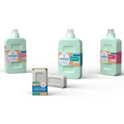 6x Seepje Vloeibaar Wasmiddel Kleur Magische Magnolia 23 Wasbeurten 1 liter