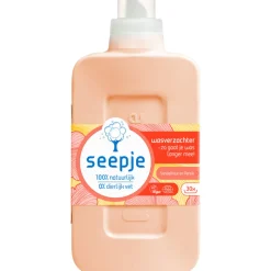 6x Seepje Wasverzachter Sandelhout en Perzik 30 Wasbeurten 750 ml