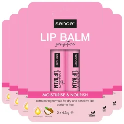 6x Sence Lippenbalsem Sensitive 2 stuks