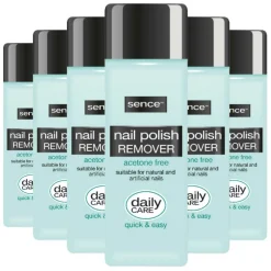 6x Sence Nagellak Remover met Aceton 200 ml