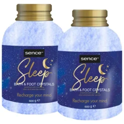 2x Sence Of Wellness Badkristallen Sleep 600 gr