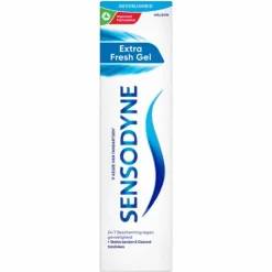 3x Sensodyne Tandpasta Extra Fresh Gel 75 ml