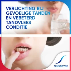3x Sensodyne Tandpasta Gevoeligheid & Tandvlees Original 75 ml