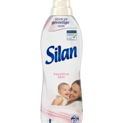 6x Silan Wasverzachter Sensitive 37 Wasbeurten 851 ml