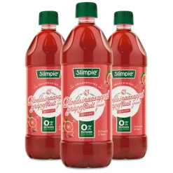 3x Slimpie Siroop Bloedsinaasappel Grapefruit 650 ml