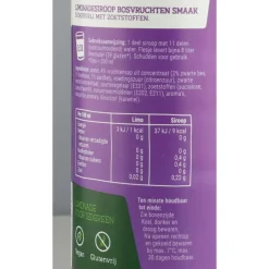 6x Slimpie Siroop Bosvruchten 650 ml