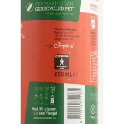 3x Slimpie Siroop Ice Tea Perzik 650 ml