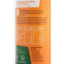 6x Slimpie Siroop Sinaasappel Framboos 650 ml