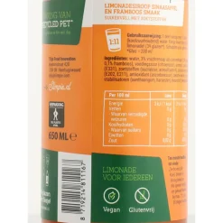 3x Slimpie Siroop Sinaasappel Framboos 650 ml