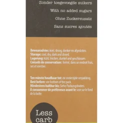 3x Smaakt Lijnzaad Crackers Less Carb 125 gr