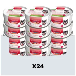 24x Smolke Hondenvoer Soft Paté Lam 125 gr