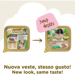 22x Stuzzy Hondenvoer Paté Konijn 150 gr