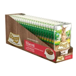 24x Stuzzy Kat Shreds Rund 85 gr