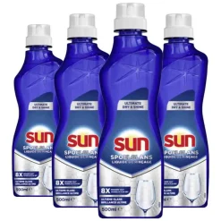 4x Sun Spoelglansmiddel Dry & Shine 500 ml