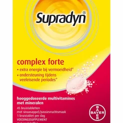2x Supradyn Complex Forte 45 bruistabletten