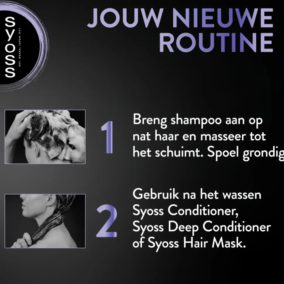 6x Syoss Blonde Shampoo 440 ml