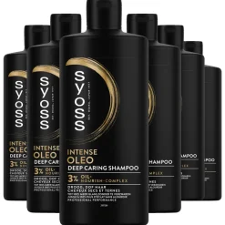 6x Syoss Oleo Shampoo 440 ml