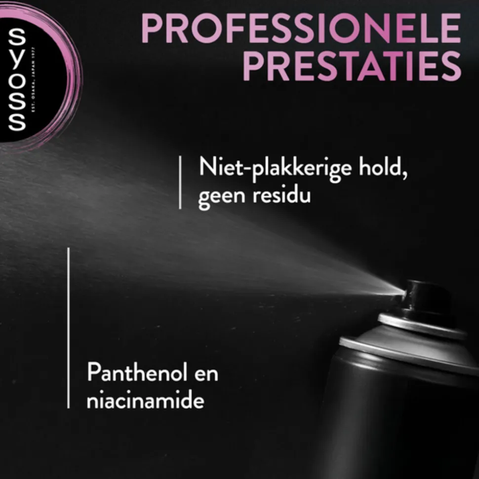 6x Syoss Shine Hold Haarspray 300 ml