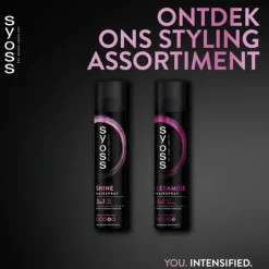 6x Syoss Shine Hold Haarspray 300 ml