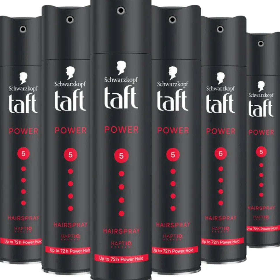 6x Taft Hairspray Power 250 ml