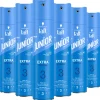 6x Taft Junior Hairspray Extra Strong 250 ml