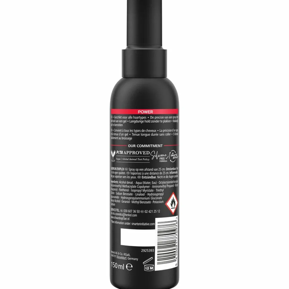 6x Taft Power Gel Spray 150 ml
