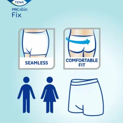 2x TENA Proskin Fix Fixation Pants M 5 stuks