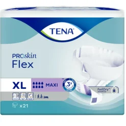 3x TENA Proskin Flex Maxi XL 21 stuks