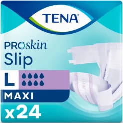 3x TENA Proskin Slip Maxi L 24 stuks