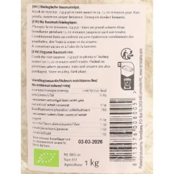 3x Terrasana Basmatirijst Wit 1 kg