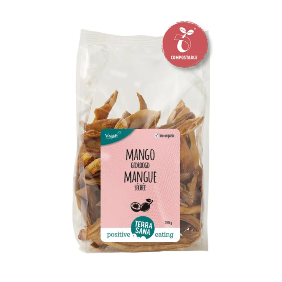 3x Terrasana Mango Reepjes Super 250 gr