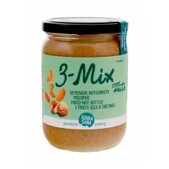 3x Terrasana Notenpasta 3 Mix 500 gr