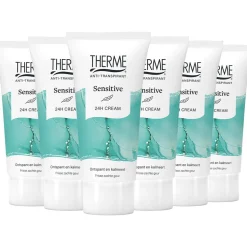 6x Therme Anti-Transpirant Sensitive Crème 60 ml
