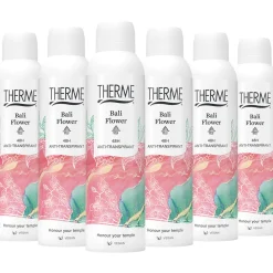 6x Therme Anti-Transpirant Bali Flower 150 ml