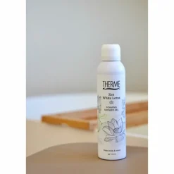 6x Therme Foaming Shower Gel Zen White Lotus 200 ml