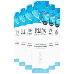 6x Therme Geurstokjes Aqua Wellness 100 ml