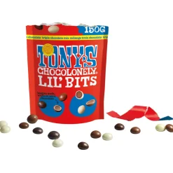 8x Tony's Chocolonely Lil'Bits Triple Chocolade Mix 150 gr