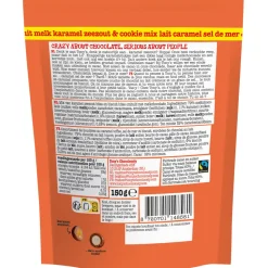 8x Tony's Chocolonely Lil'Bits Melk Karamel Zeezout Biscuit 150 gr