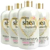 4x Treaclemoon Creamy Shea Butterfly Bad en Douchegel 500 ml